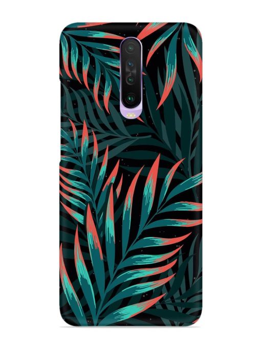 Green Leaf Art Snap Case for Poco X2 Zapvi