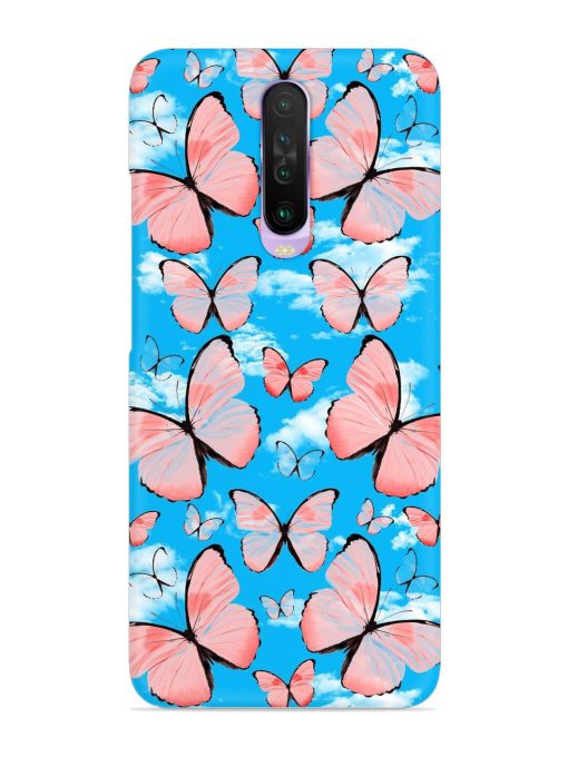 Seamless Pattern Tropical Snap Case for Poco X2 Zapvi