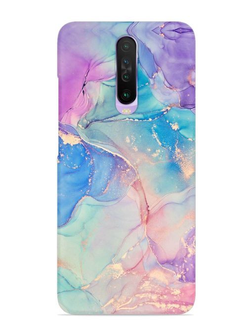 Alcohol Ink Colors Snap Case for Poco X2 Zapvi