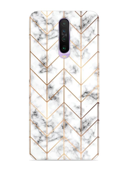 Vector Marble Texture Snap Case for Poco X2