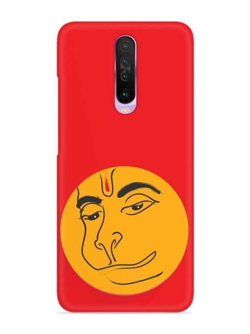 Lord Hanuman Vector Snap Case for Poco X2 Zapvi