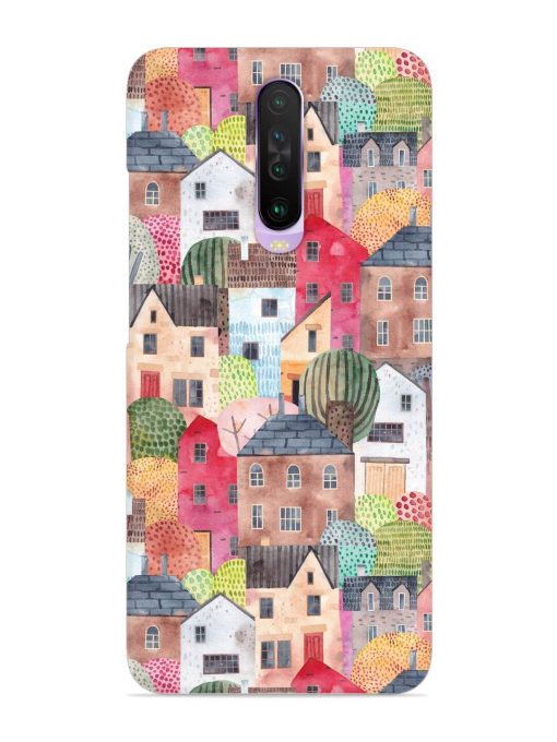 Abstract Seamless Pattern Snap Case for Poco X2 Zapvi