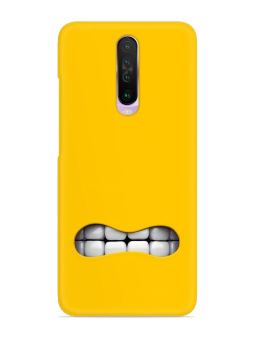 Mouth Character On Snap Case for Poco X2 Zapvi