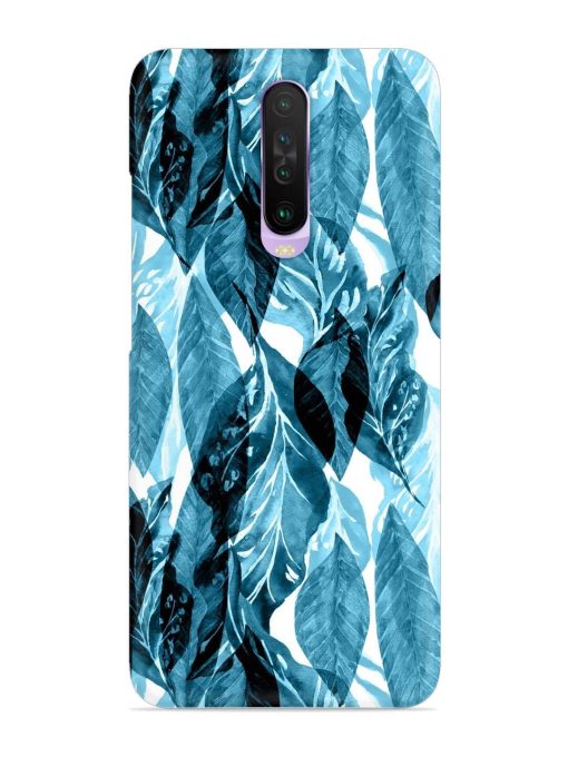 Leaves Pattern Jungle Snap Case for Poco X2 Zapvi