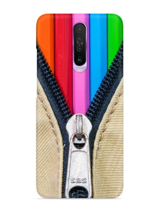 Zip In Color Snap Case for Poco X2 Zapvi