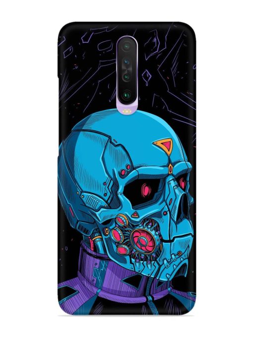 Skull Robo Vector Snap Case for Poco X2 Zapvi