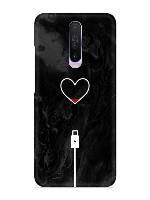 Heart Charging Vector Snap Case for Poco X2