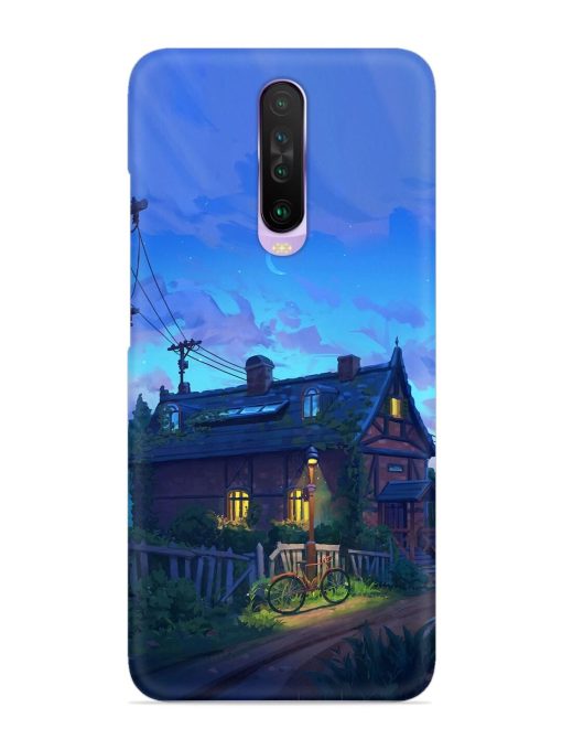 Beautiful Village House Snap Case for Poco X2