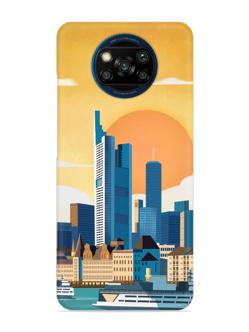 Germany Frankfurt Snap Case for Poco X3 Zapvi