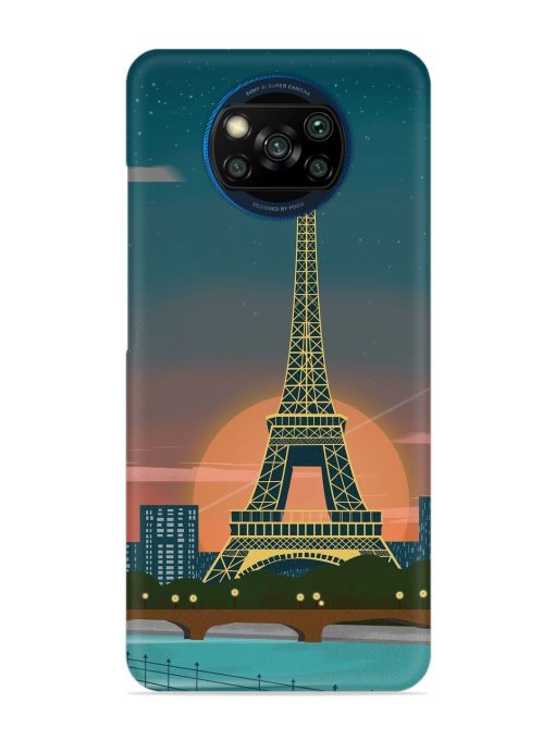 Scenery Architecture France Paris Snap Case for Poco X3 Zapvi