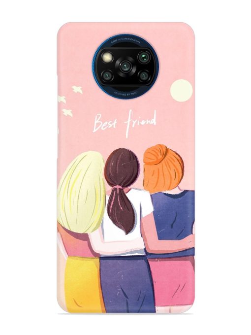 Friendship Day Snap Case for Poco X3 Zapvi