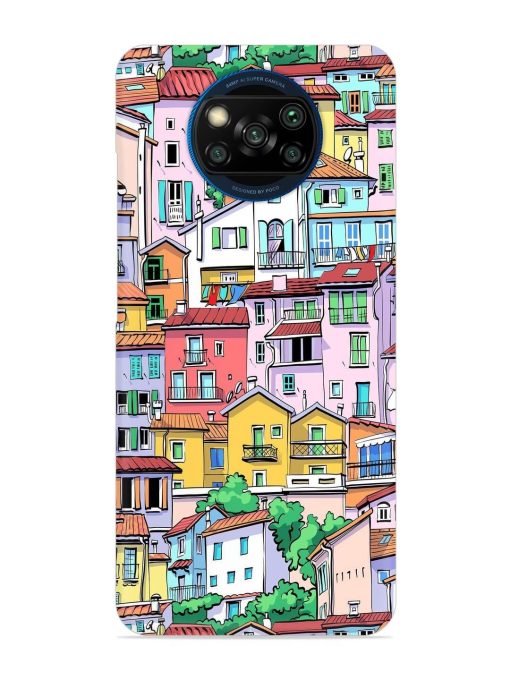 Europe Old Town Snap Case for Poco X3 Zapvi