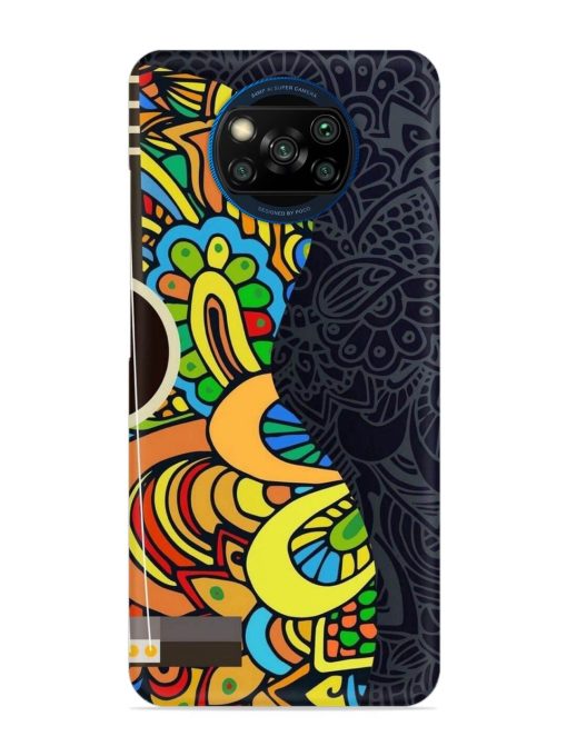 Guitar Vector Art Snap Case for Poco X3