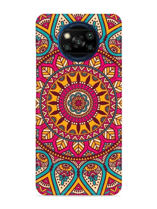 Mandala Joy Snap Case for Poco X3