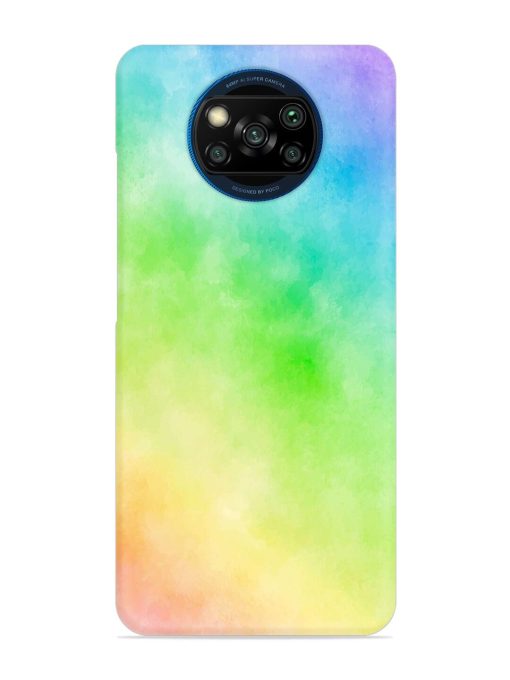 Watercolor Mixture Snap Case for Poco X3