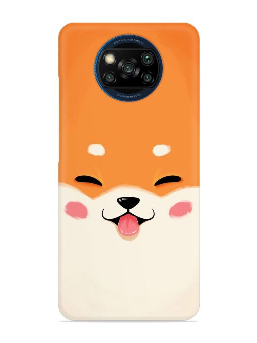 Happy Cat Art Snap Case for Poco X3