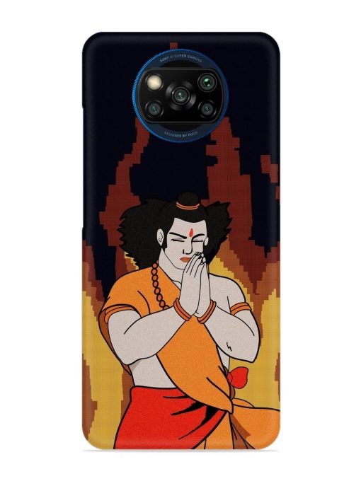 Shree Ram Snap Case for Poco X3 Zapvi