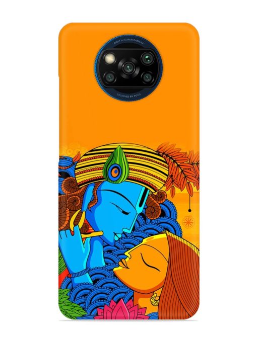 Illustration Hindu Goddess Snap Case for Poco X3 Zapvi