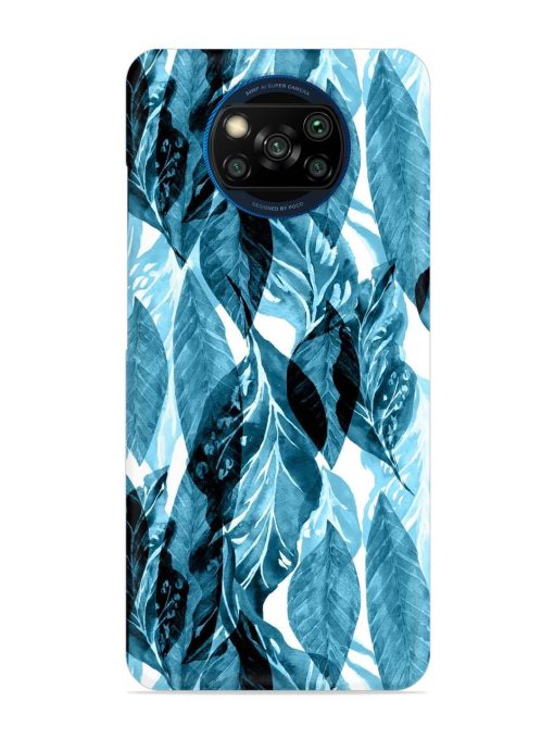 Leaves Pattern Jungle Snap Case for Poco X3