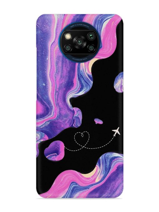 Glitter Art Snap Case for Poco X3 Zapvi