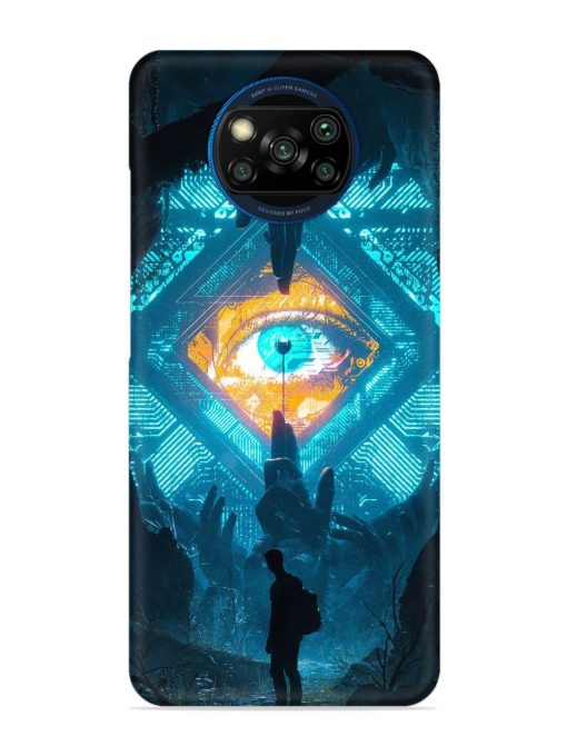 Arcane Eye Snap Case for Poco X3 Zapvi