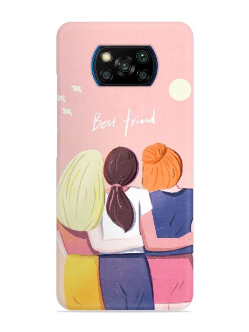 Friendship Day Snap Case for Poco X3 Pro Zapvi