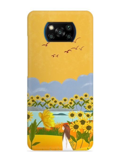 Beginning Of Autumn Snap Case for Poco X3 Pro Zapvi