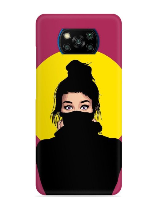 Girly Vector Snap Case for Poco X3 Pro Zapvi