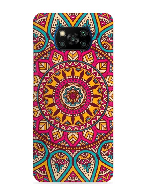 Mandala Joy Snap Case for Poco X3 Pro Zapvi