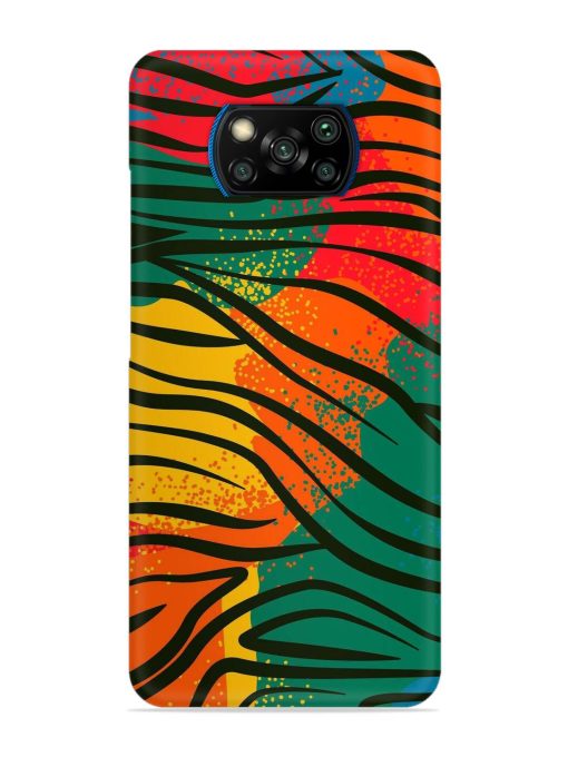 Bright Colorful Snap Case for Poco X3 Pro Zapvi