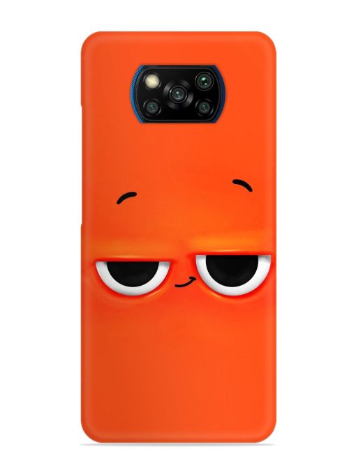 Smiley Face Snap Case for Poco X3 Pro Zapvi