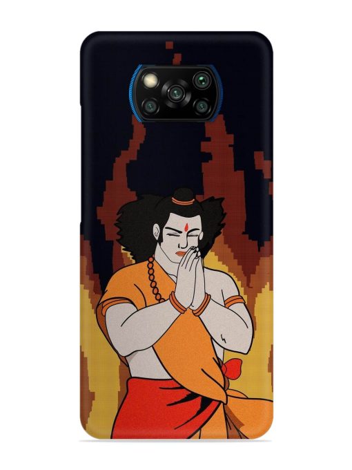 Shree Ram Snap Case for Poco X3 Pro Zapvi