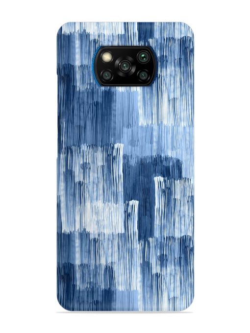 Abstract Pattern Stripes Snap Case for Poco X3 Pro Zapvi