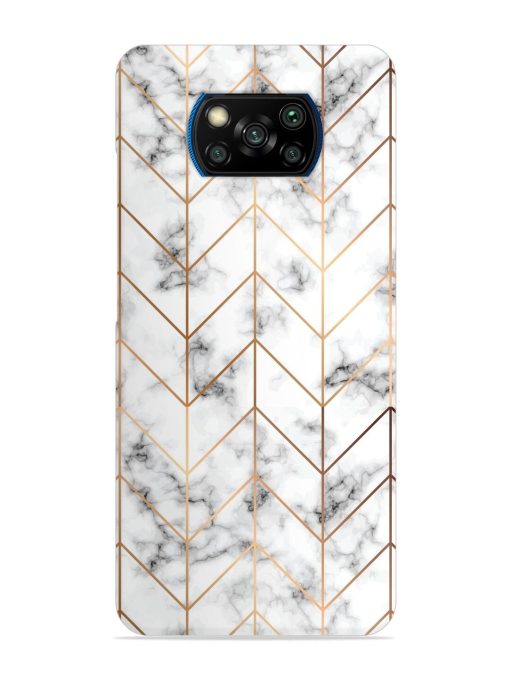 Vector Marble Texture Snap Case for Poco X3 Pro Zapvi