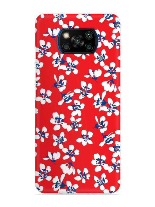 Hand Drawn Abstract Snap Case for Poco X3 Pro Zapvi