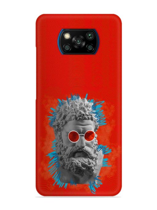 Contemporary Art Concept Snap Case for Poco X3 Pro