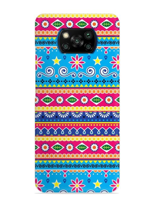 Indian Seamless Snap Case for Poco X3 Pro Zapvi