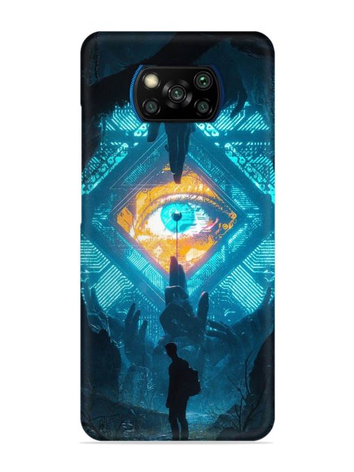 Arcane Eye Snap Case for Poco X3 Pro Zapvi