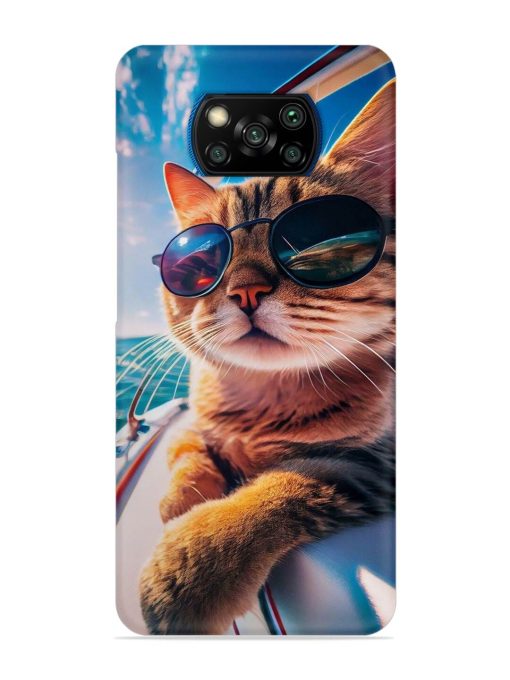 Cat In Style Snap Case for Poco X3 Pro Zapvi