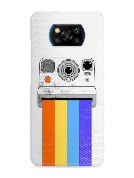 Retro Camera Art Snap Case for Poco X3 Pro Zapvi