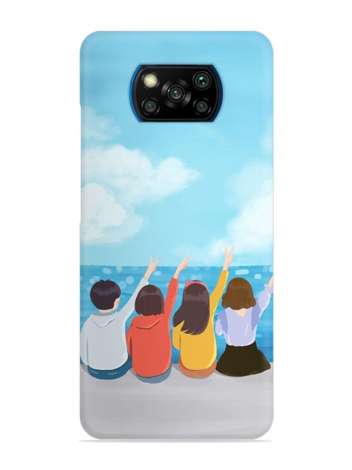 Happy Kids Snap Case for Poco X3 Pro Zapvi