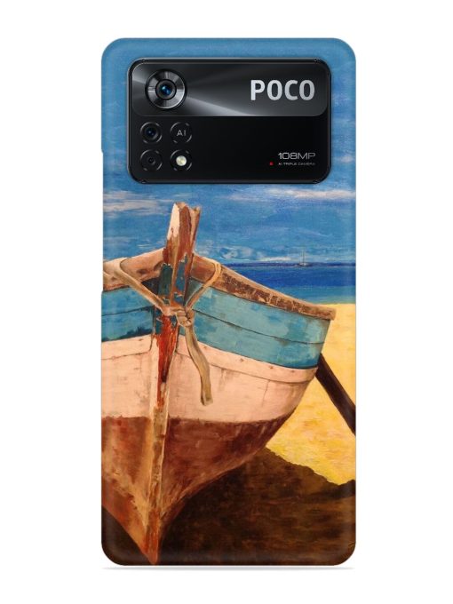 Canvas Painting Snap Case for Poco X4 Pro (5G) Zapvi