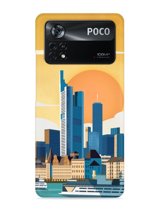 Germany Frankfurt Snap Case for Poco X4 Pro (5G) Zapvi