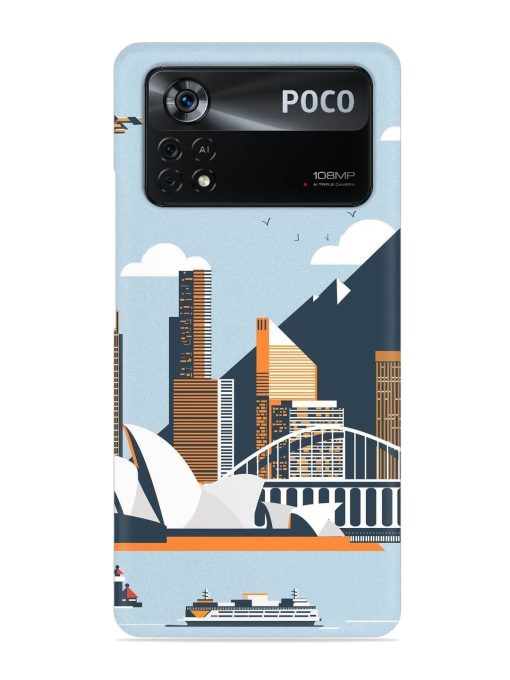 Sydney Opera Landscape Snap Case for Poco X4 Pro (5G) Zapvi