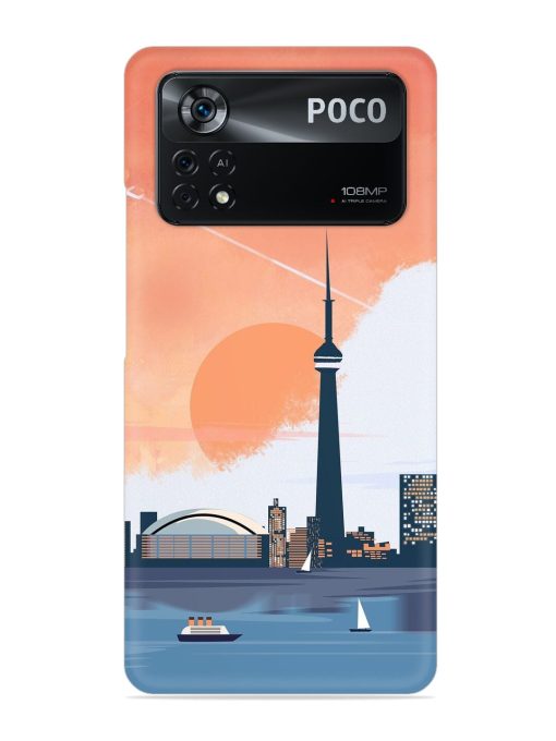 Toronto Canada Snap Case for Poco X4 Pro (5G) Zapvi