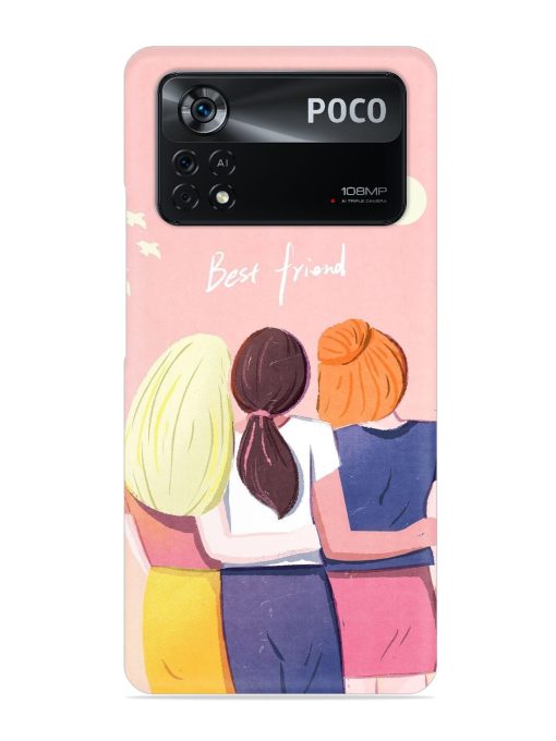 Friendship Day Snap Case for Poco X4 Pro (5G)