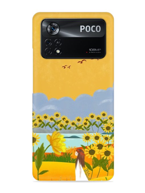 Beginning Of Autumn Snap Case for Poco X4 Pro (5G) Zapvi