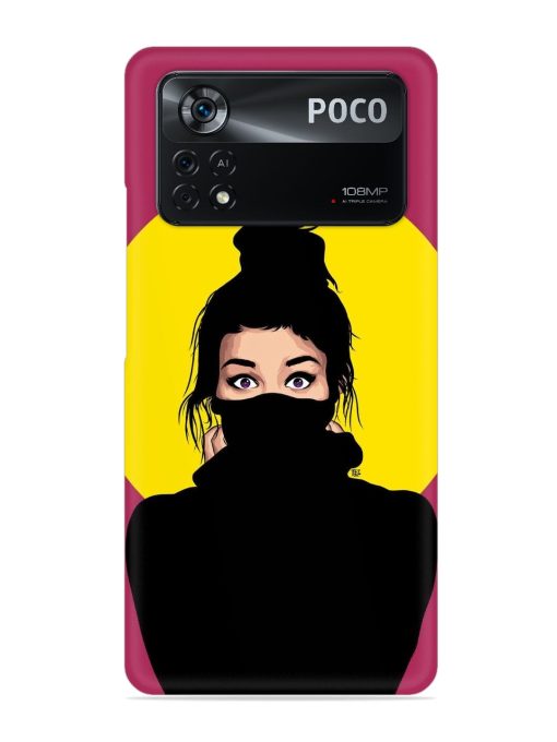 Girly Vector Snap Case for Poco X4 Pro (5G) Zapvi