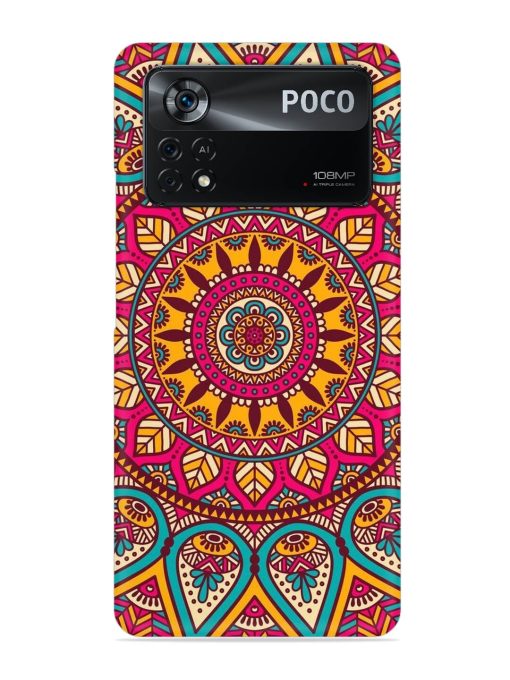 Mandala Joy Snap Case for Poco X4 Pro (5G) Zapvi