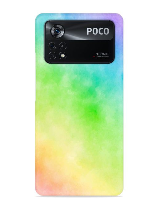 Watercolor Mixture Snap Case for Poco X4 Pro (5G) Zapvi